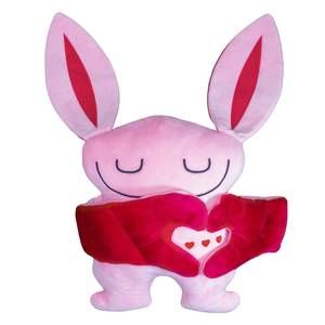 NEW BUMPAS 14" weighted plush toy | lucky in pink